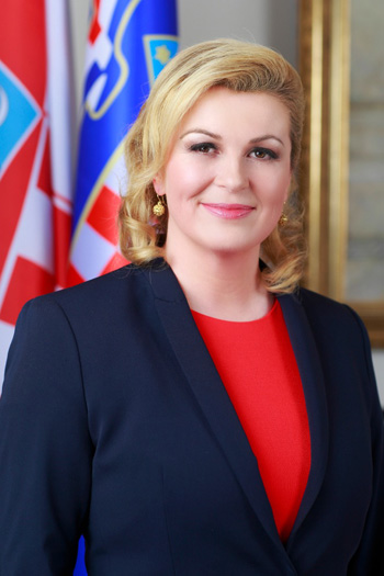 Kroatien Präsidentin Kolinda Grabar Kitarovic