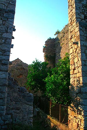 Römische Ruinen - historische Stätten Kroatines
