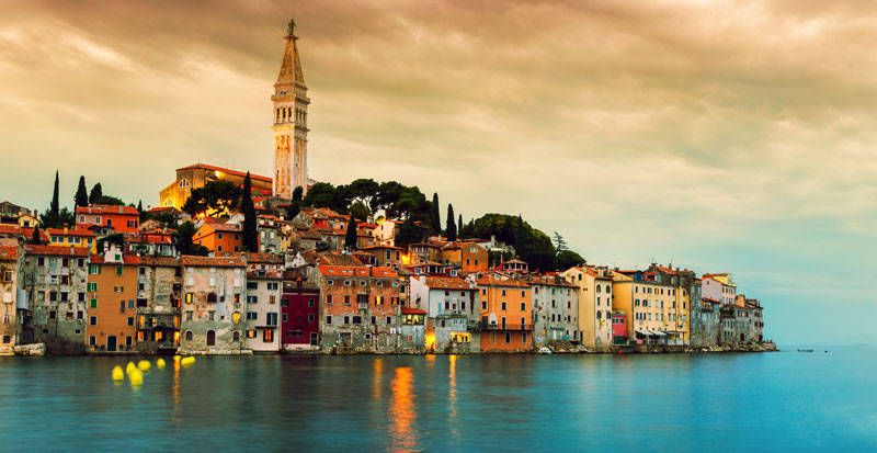 Rovinj als Urlaubsziel ist eine der beliebteste in Kroatien