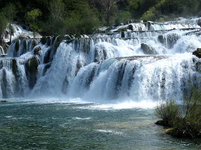 Wasserfall Skradinski Buk NP Krka