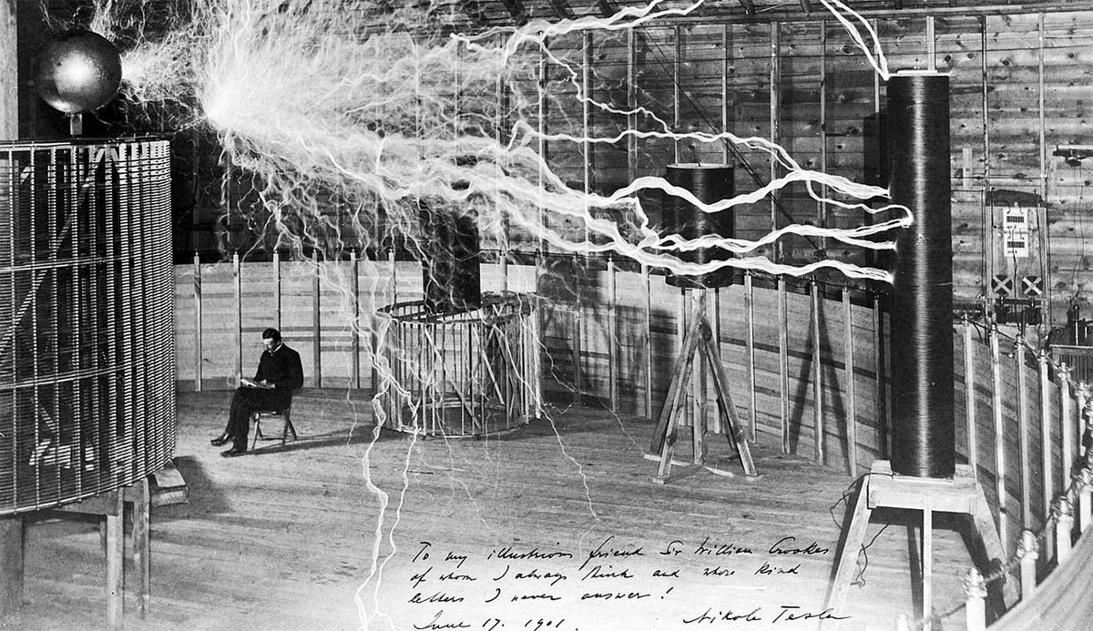 Kroatische Erfinder Nikola Tesla