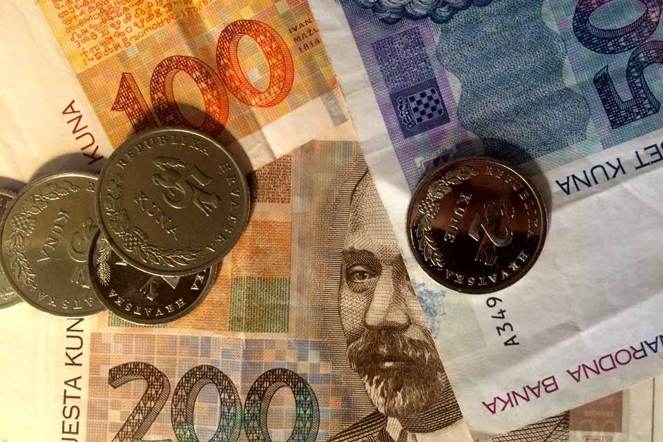 Geld in Kroatien: Kroatische Kuna war bis zum 31.12.2022 ofizziele Währung in Kroatien