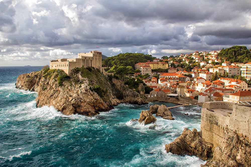 Dubrovnik als Naturkulisse Dalmatiens