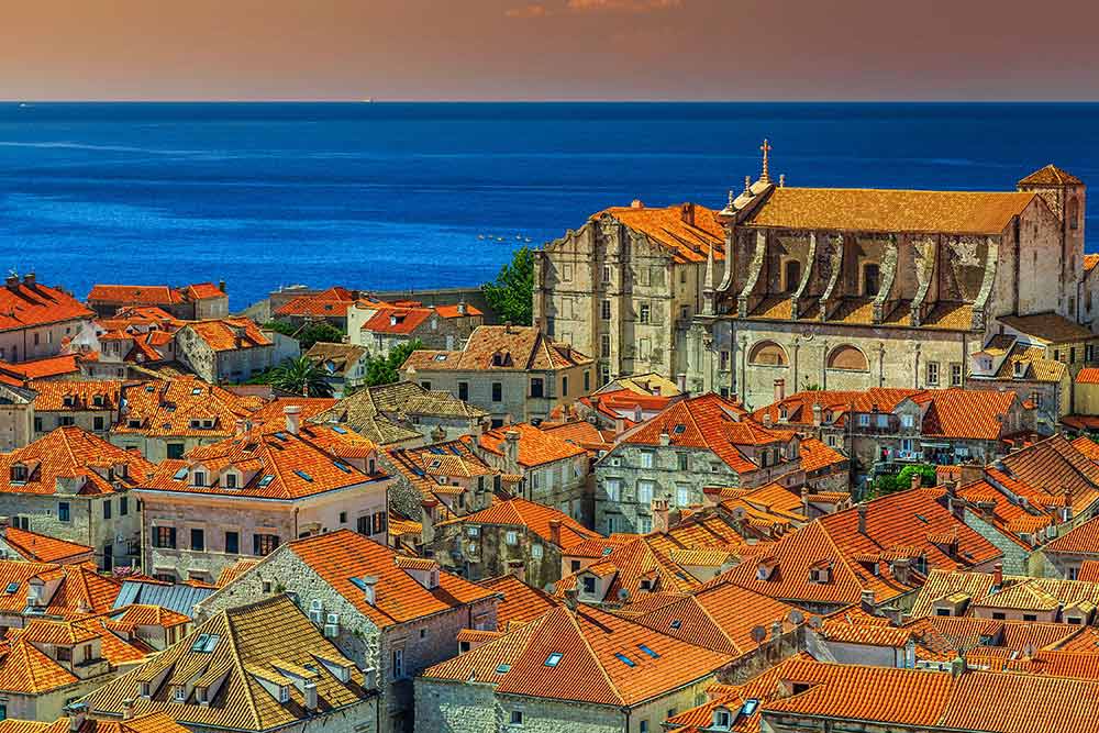 Dächer von Altstadt Dubrovnik