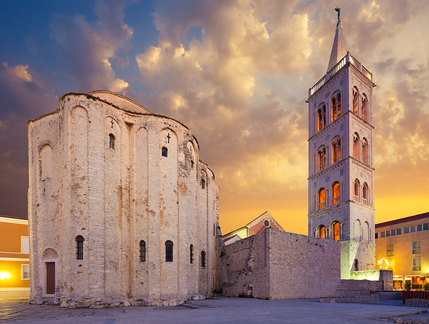 Zadar Sv. Donat ist älteste Kirche in Kroatien